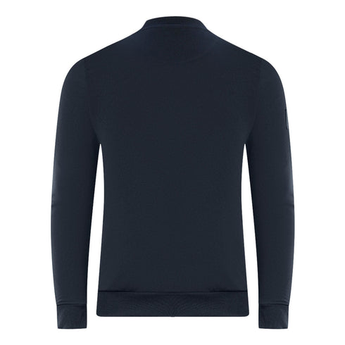 Lyle Scott Dark Navy Plain Jumper